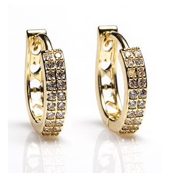 Newgrange Living Gold Hoop Earrings
