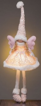 Grange Living Gold Sitting Fairy Light Up