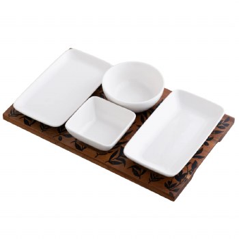 Belleek Grace Tapas Set