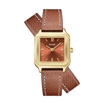 Cluse Watches Gracieuse Double Leather Gold