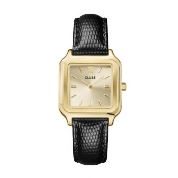 Cluse Watch Gracieuse Leather Black/Gold