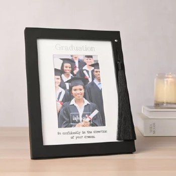 Graduation Frame 4*6" Black