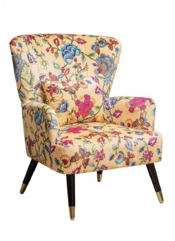 Grange Armchair Floral Yellow