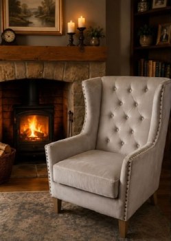 Grange Living Grange Armchair Queen Ann Taup