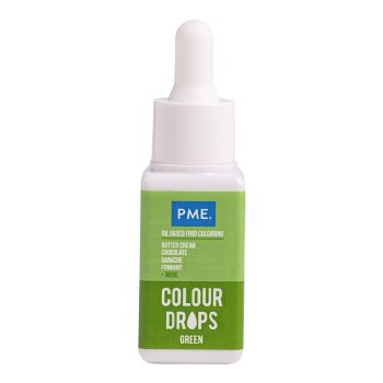 Colour Drops Green - Oil Based Food Colouring
