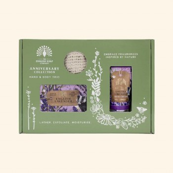 The English Soap Company Gift Set Hand &amp; Body Trio English Lavender