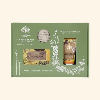 The English Soap Company Gift Set Hand &amp; Body Trio Sicillian Lemon and Sweet Orange