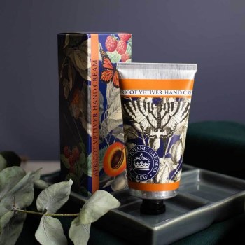 The English Soap Company Hand Cream 75ml Apricot Vetiver