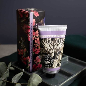 The English Soap Company Hand Cream 75ml Geranium &amp; Basil