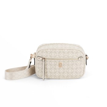 Tipperary Crystal Handbag Ivory Monogram Crossbody