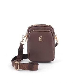 Tipperary Crystal Handbag Naples Chocolate Mini
