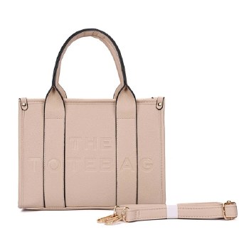 Gessy Handbag Tote Bag Apricot C802L