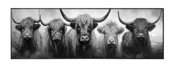 Straits Highland Family Print 50x150cm