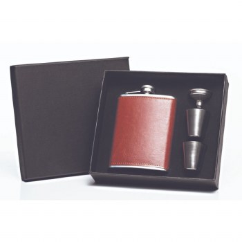 Newgrange Living Hip Flask Set 4pce