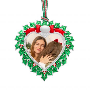Newbridge Silverware Holly Photoframe Christmas Tre