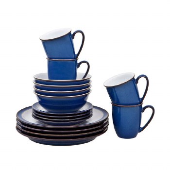 Denby Imperial Blue 16 Piece Boxed Set