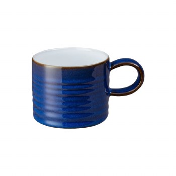 Denby Imperial Blue Ridged Small Mug