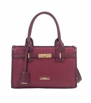 Hampton Handbag Ines Medium Grab Bag Red