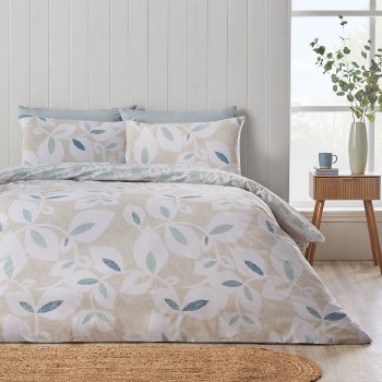 Inga Leaf Double Duvet Set