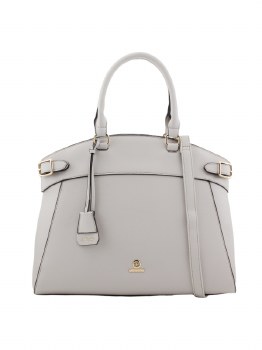 HAMPTON HANDBAG JASMINE LARGE GRAB BAG WHITE