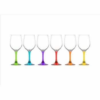 Killarney Crystal Jewel Wine Set Of 6 80050