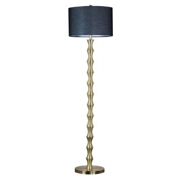 Tara Lane Julia Floor Lamp Gold &amp; Black