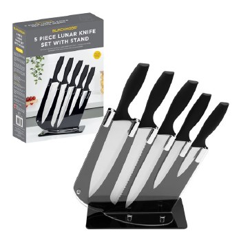 Knife Block Set 5pc Silhouette