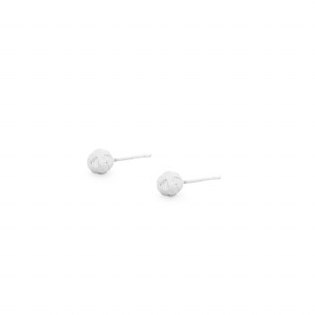 Tipperary Crystal Knot Earrings Stud Silver