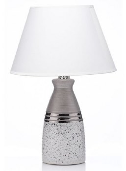 Grange Living Lamp &amp; Shade Silver Design