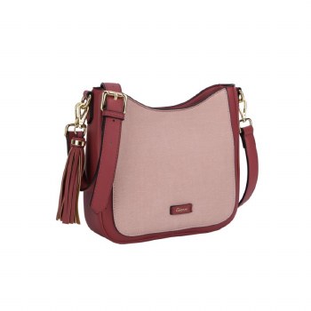 Gionni Handbags LEELA COLOUR BLOCK CROSSBODY PINK