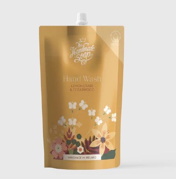 The Handmade Soap Company Lemongrass Hand Wash 500m Refill