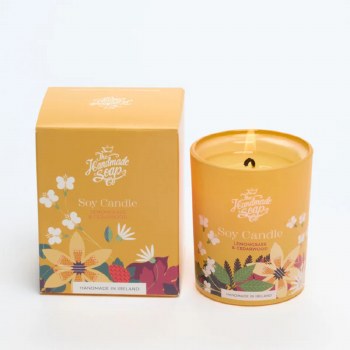 The Handmade Soap Company Lemongrass &amp; Cedarwood Soy Candle 210g