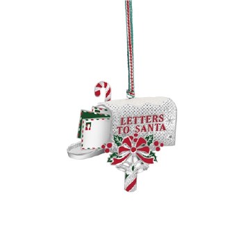 Newbridge Silverware Letters to Santa Hanging Decoration