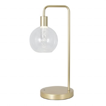 Tara Lane Liana USB Lamp Gold Rechargeable