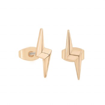 Tipperary Crystal Lightning Earring Stud Gold