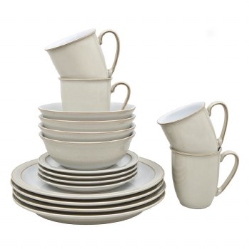 Denby Linen 16 Piece Boxed Set