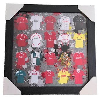 Jersey Picture Liverpool Frame 47cm