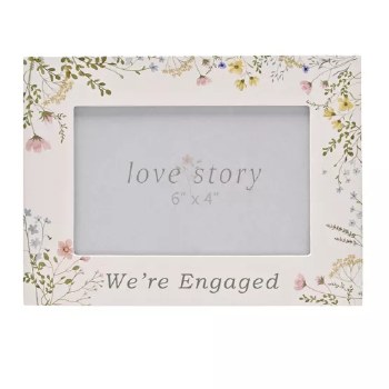 Love Story Frame Engaged 4*6"