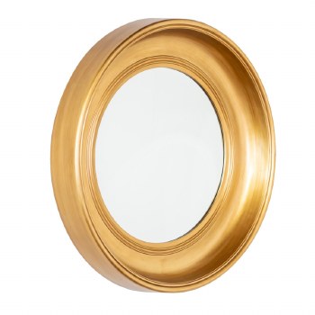 Tara Lane Marcella Round Mirror Gold