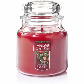 Yankee Candle Medium Jar Red Apple Wreath