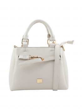 DICE HANDBAG MERCURY GRAB BAG WHITE
