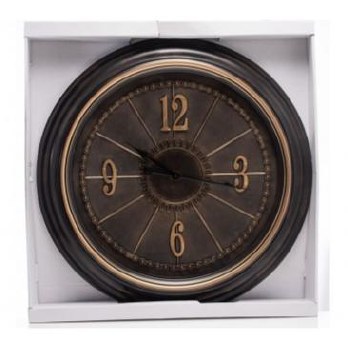 Grange Living Metal Effect Wall Clock 55cm