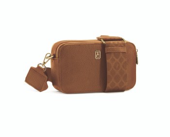 Tipperary Crystal Miami Mini Crossbody Bag Tan