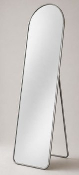 Grange Living Mirror Cheval Arch Matt Silver
