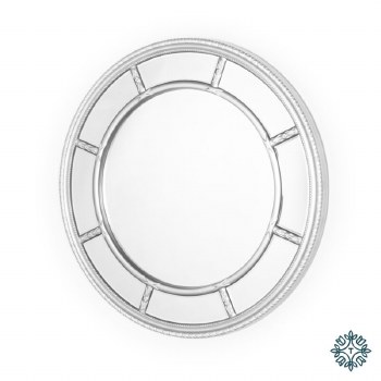 Tara Lane Mirror Nautilus Round Silver