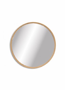 Grange Living Mirror Walnut Round 70cm
