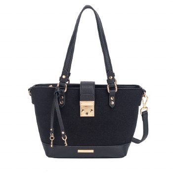 Gionni Handbags Mist Medium Tote Bag Black