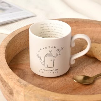 Moments Mug Grandad Words Inside