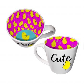 Inside Out Mugs Cute Chick