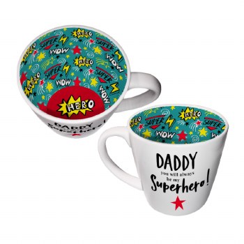 Inside Out Mug Daddy Superhero